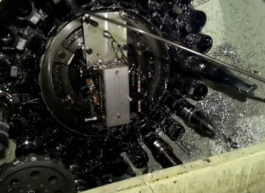 金屬屑摩擦起火