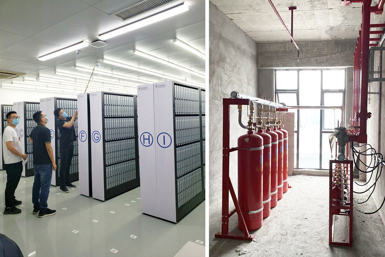 檔案室自動滅火系統