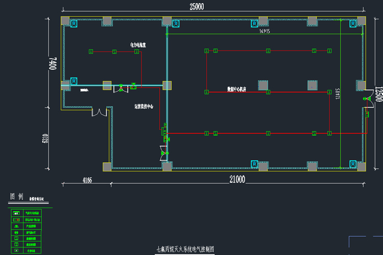 數據機房滅火系統設計方案