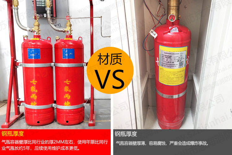 七氟丙烷鋼瓶