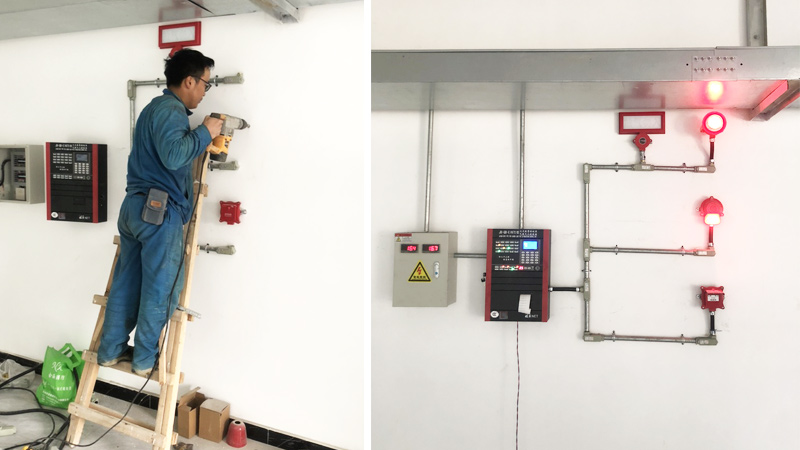 除塵設備氣體滅火系統