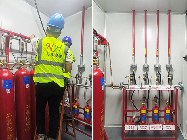 噴涂房氣體滅火系統裝置安裝
