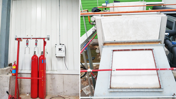 工業布袋除塵器滅火系統