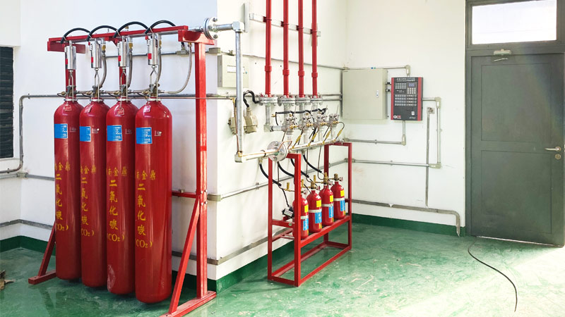 高壓二氧化碳滅火系統