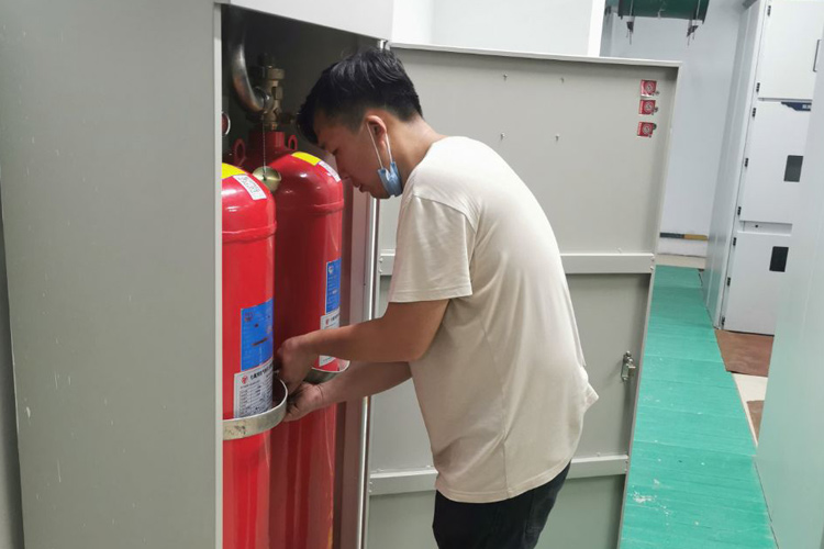 柜式氣體滅火系統