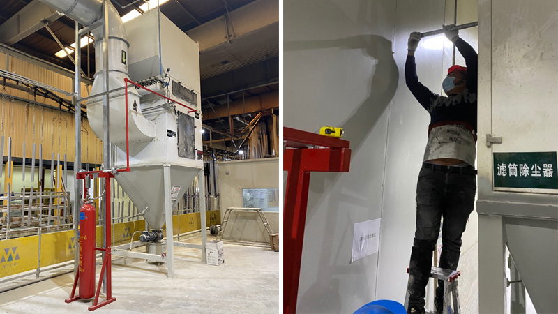 除塵設備自動滅火系統