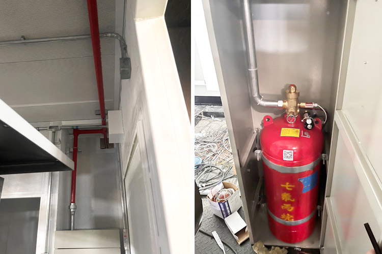 發(fā)電機(jī)組儲(chǔ)能集裝箱七氟丙烷滅火系統(tǒng)2