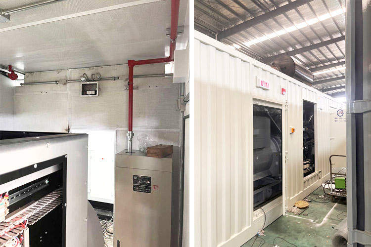 發電機組儲能集裝箱七氟丙烷滅火系統