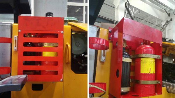 煤礦用車滅火系統