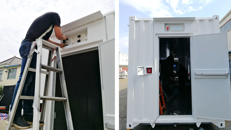 儲能集裝箱氣體滅火系統