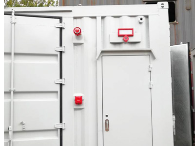 儲能集裝箱天然氣發電機組氣體滅火系統