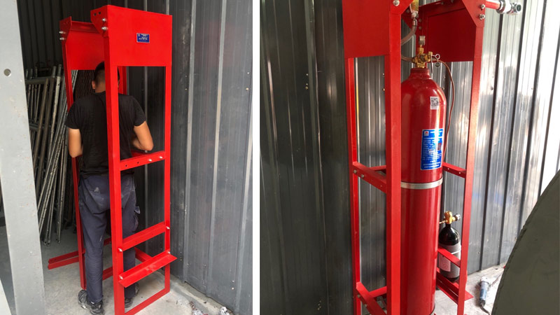 環(huán)保除塵設備氣體滅火系統(tǒng)