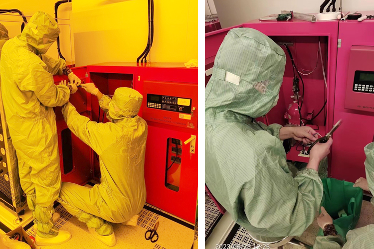 半導體清洗機滅火裝置1