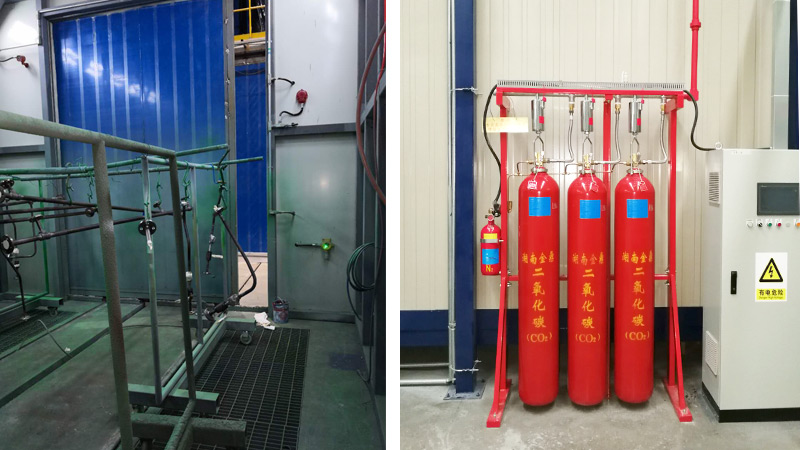 調(diào)漆間自動(dòng)滅火系統(tǒng)