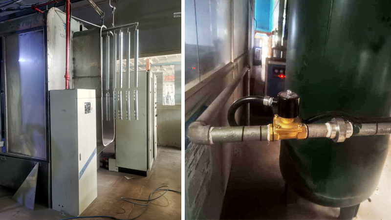 自動噴粉房消防系統