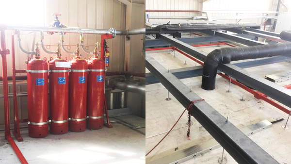 大運汽車高低溫環境實驗艙氣體消防系統