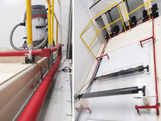 涂布機滅火系統管道施工