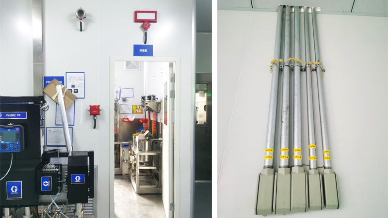 汽車噴漆生產線氣體滅火系統