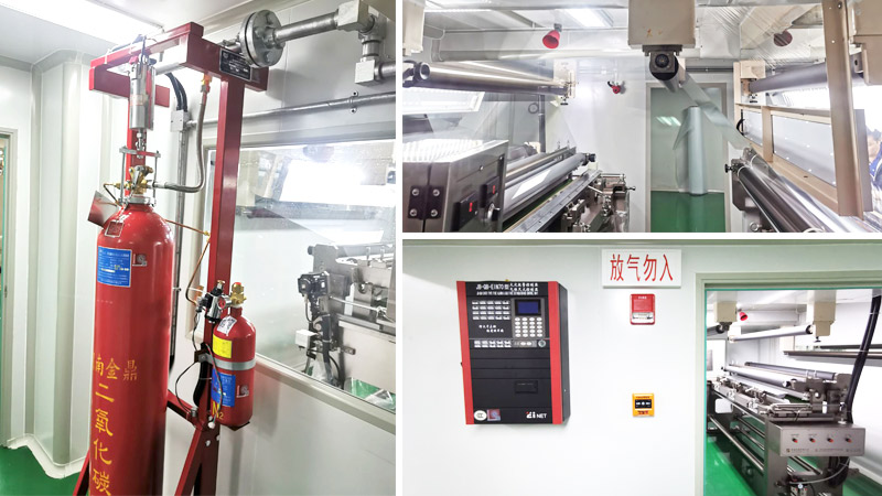 涂布機二氧化碳滅火系統