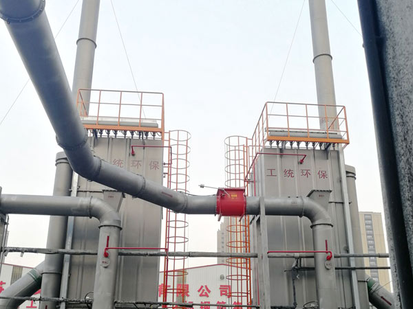 布袋除塵器管網D類干粉滅火系統項目案例-念海消防