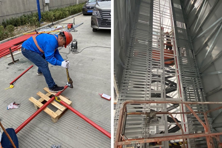 立體貨柜七氟丙烷滅火系統