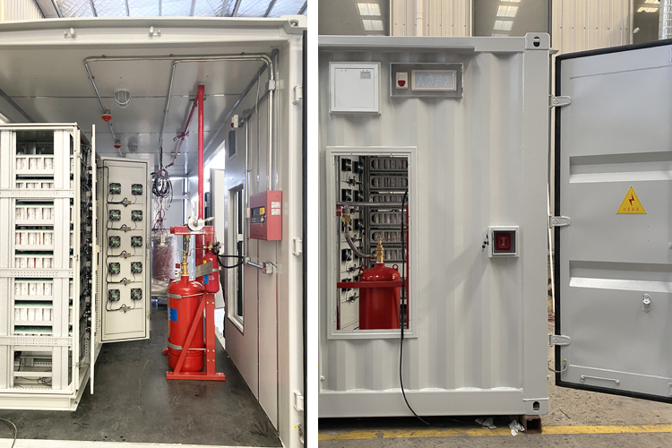 儲能集裝箱七氟丙烷滅火系統