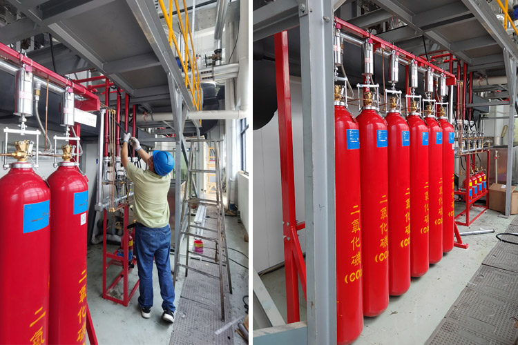 涂布生產線消防氣體滅火系統