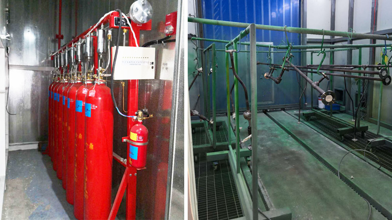 噴涂生產線消防滅火系統