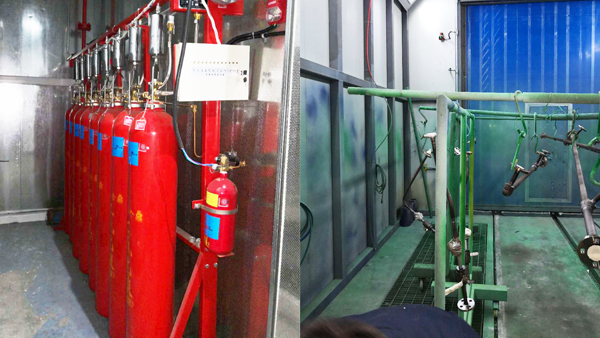 高壓二氧化碳滅火系統