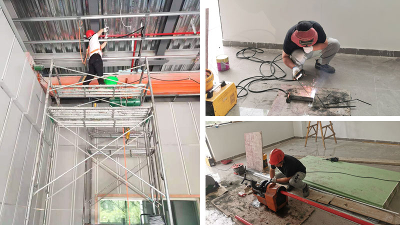 汽車發動機實驗室氣體滅火系統