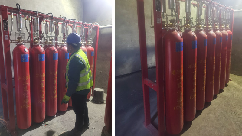 煤粉倉二氧化碳滅火系統