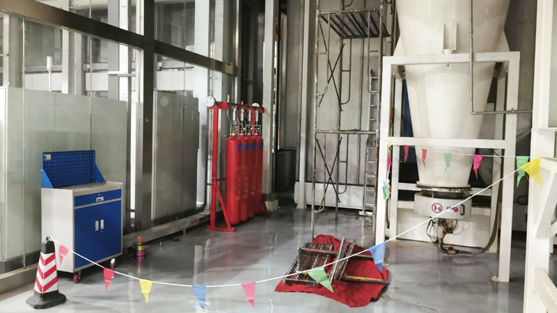 噴涂房二氧化碳氣體滅火系統