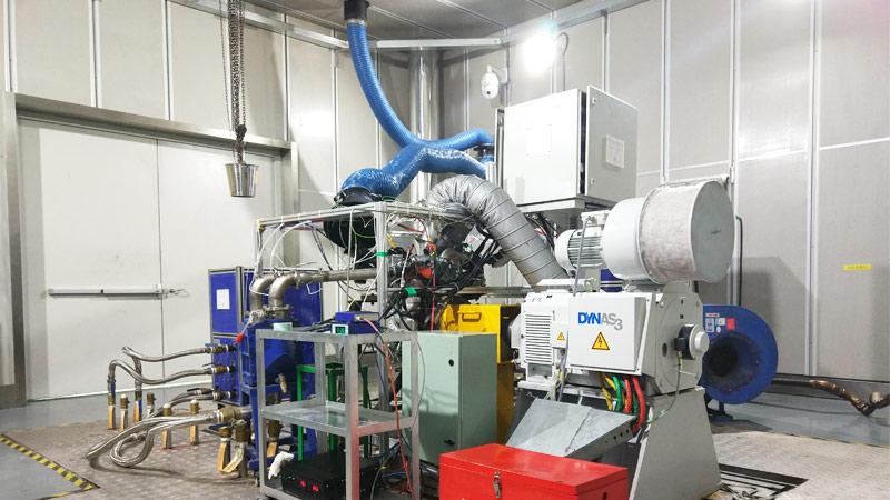 汽車發動機實驗室七氟丙烷滅火系統