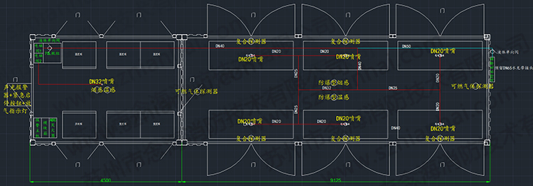 儲能集裝箱氣體滅火系統
