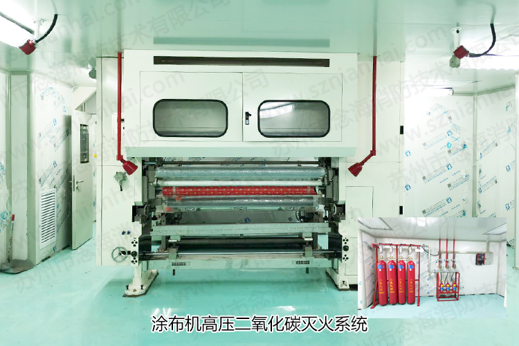 涂布機氣體滅火系統