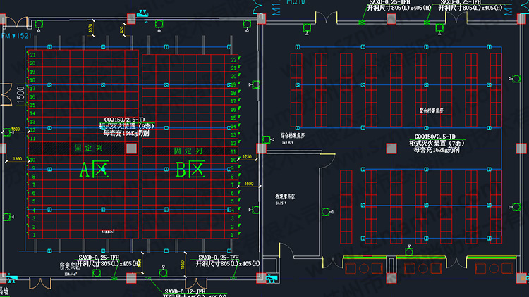 氣體滅火系統(tǒng)案例圖紙