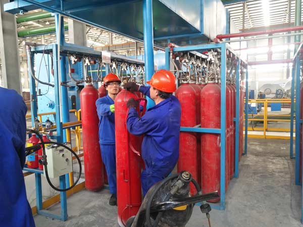 軋機高壓二氧化碳滅火系統
