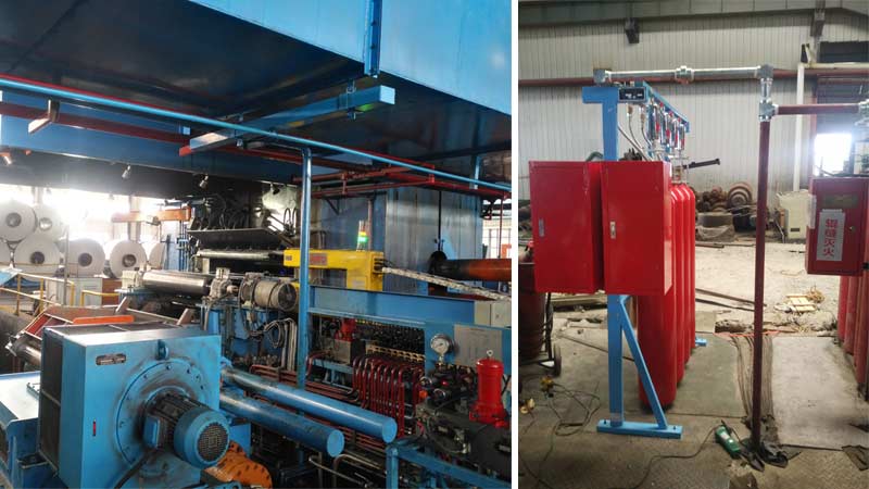 軋機(jī)高壓二氧化碳滅火系統(tǒng)