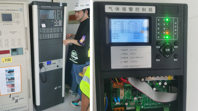 汽車涂裝車間消防氣體滅火系統