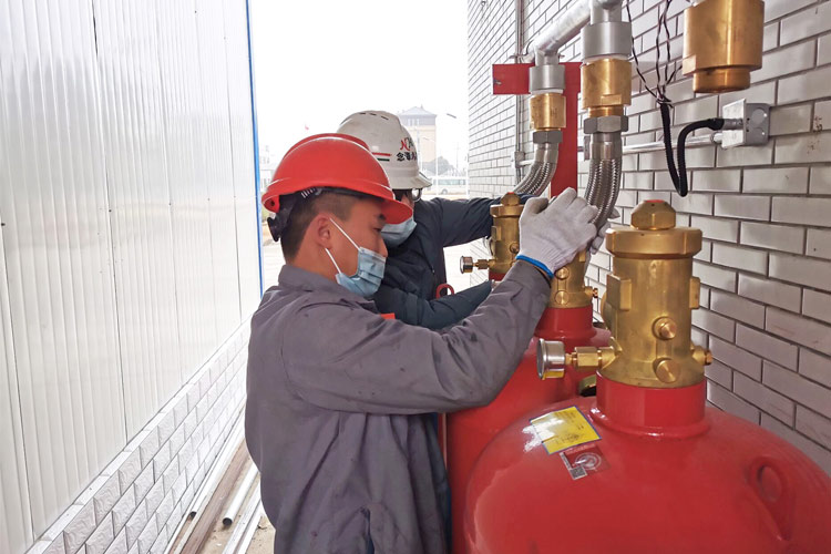 管網七氟丙烷滅火系統