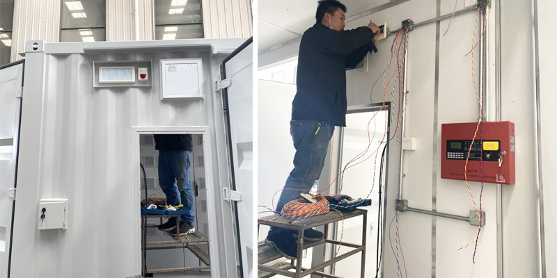 儲能集裝箱七氟丙烷滅火系統