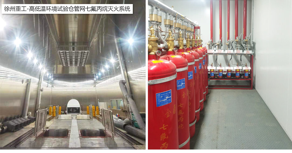 管網七氟丙烷滅火系統應用場景