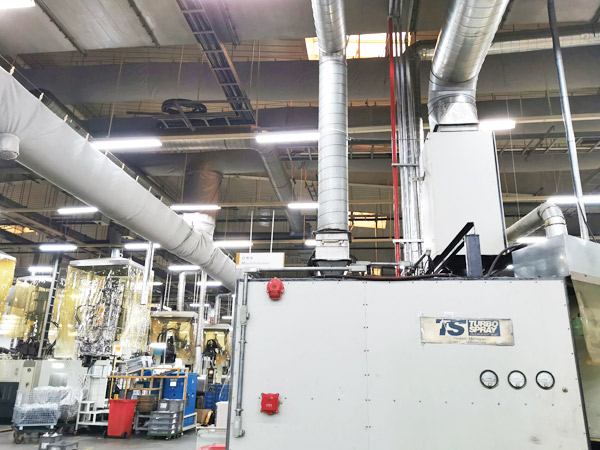 噴涂設備氣體滅火系統，念海消防助力康迪泰克橡塑安全生產