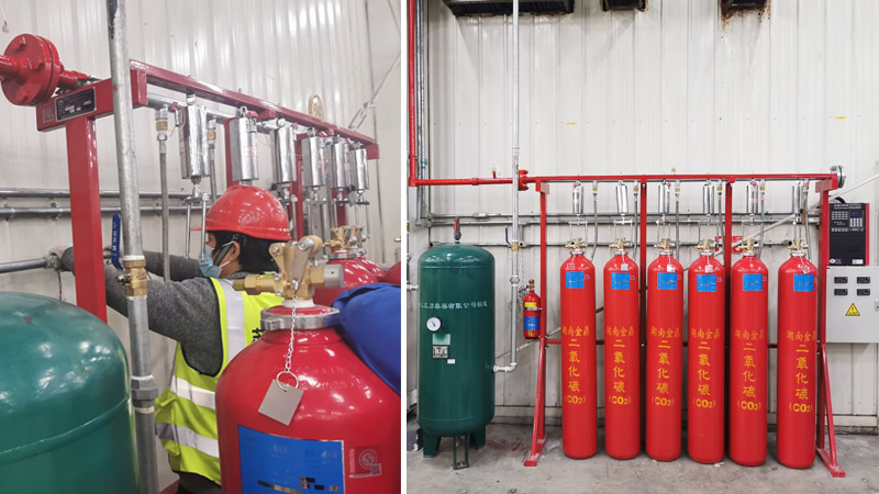 噴涂設(shè)備氣體滅火系統(tǒng)