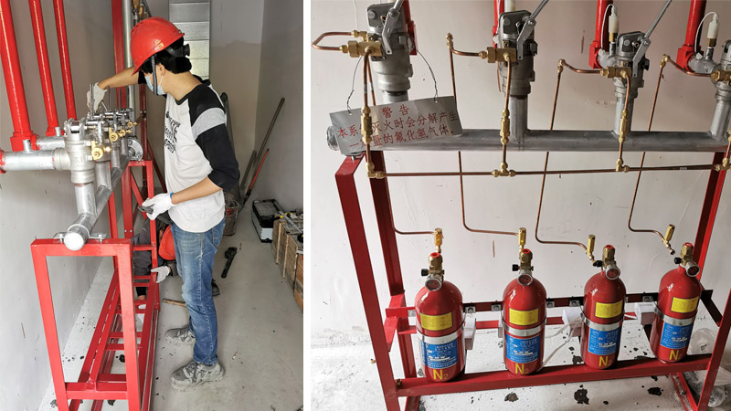 管網式七氟丙烷滅火系統