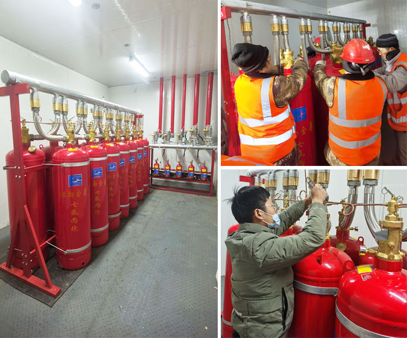 高低溫環境模擬實驗室七氟丙烷滅火系統