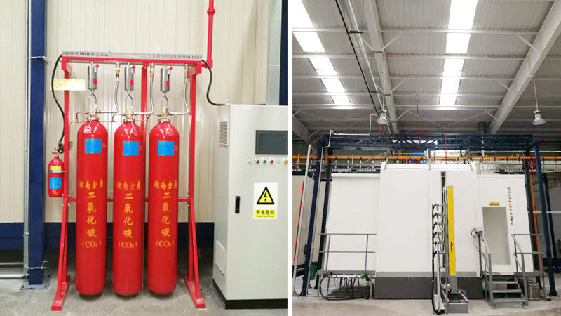 噴涂房二氧化碳滅火系統