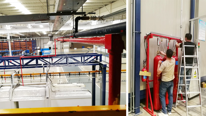 噴涂房二氧化碳滅火系統